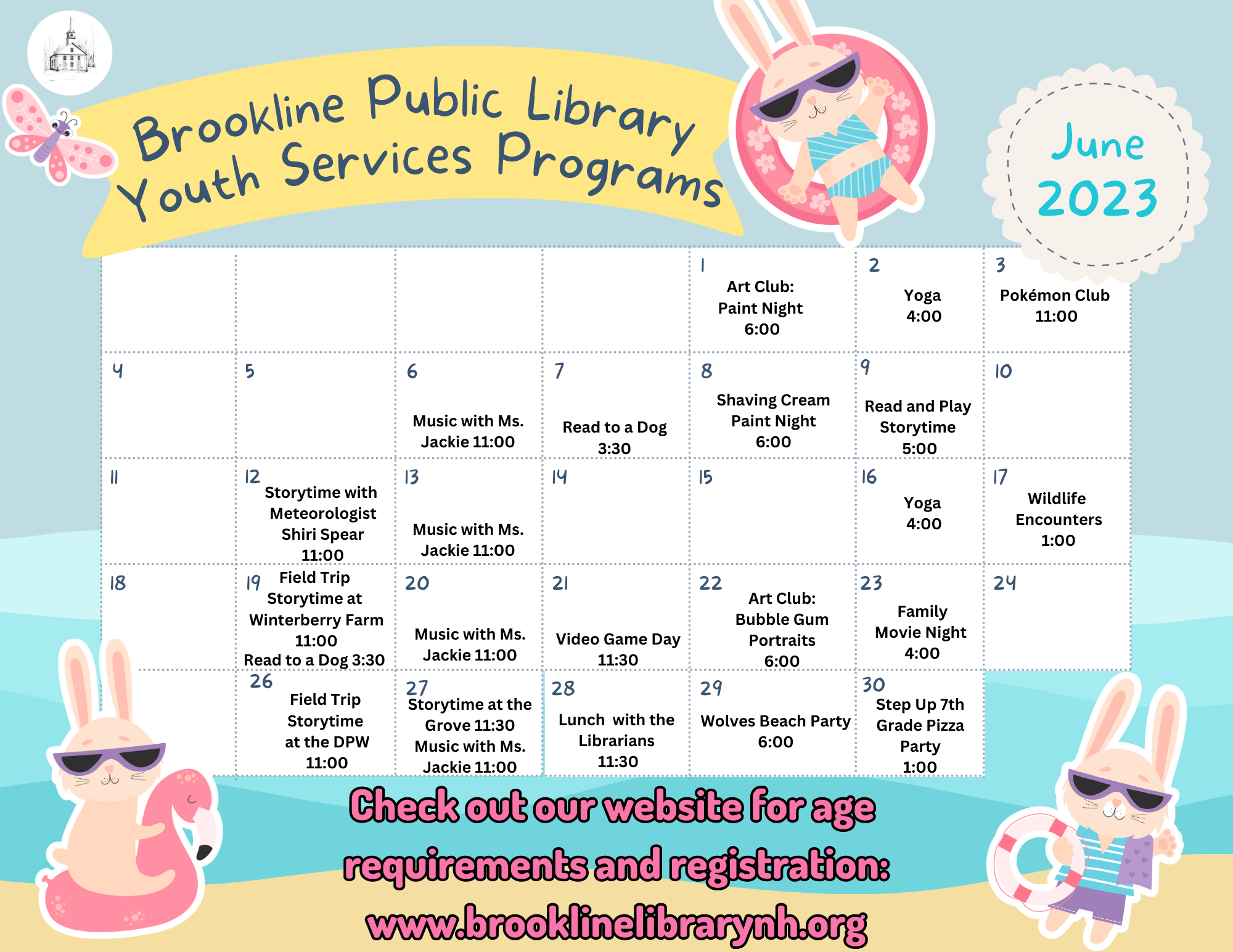 June calendar of events