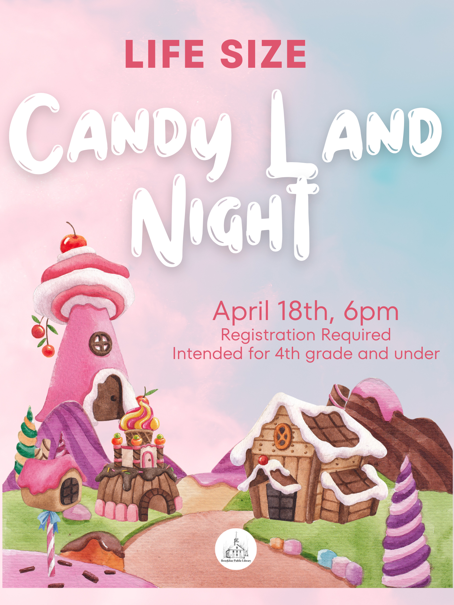life size candy land flyer