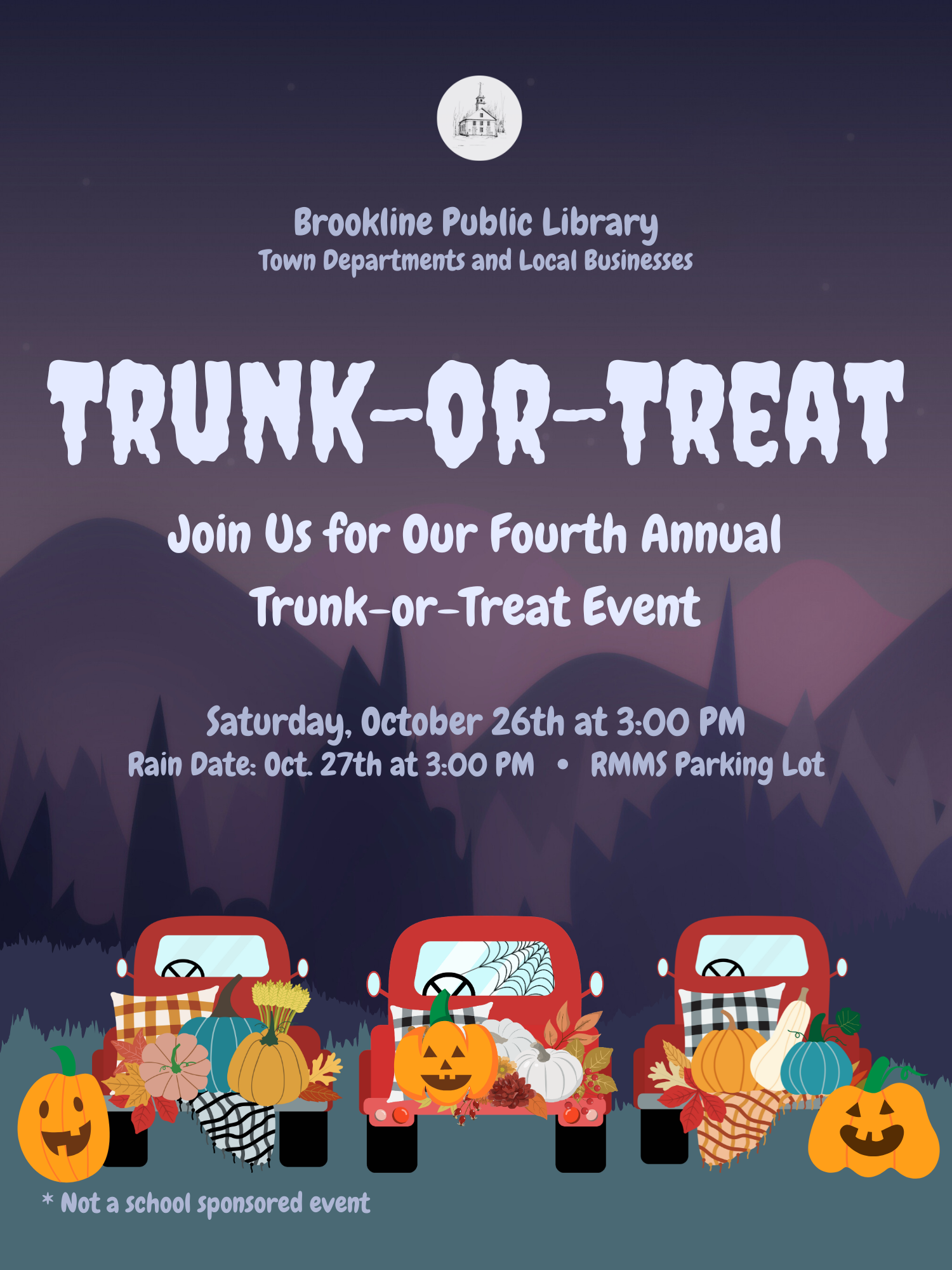 trunk or treat flyer