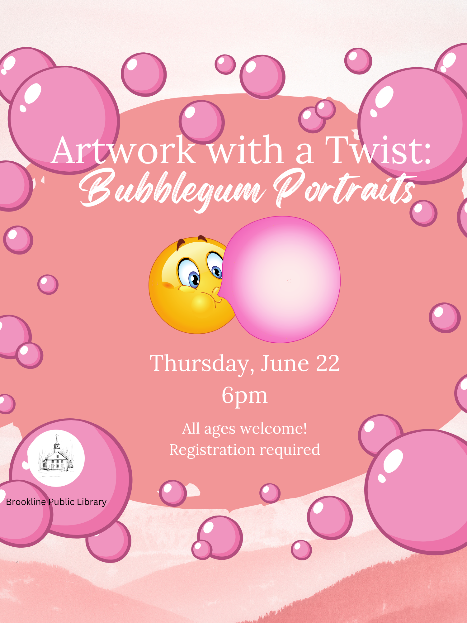 bubbles and text