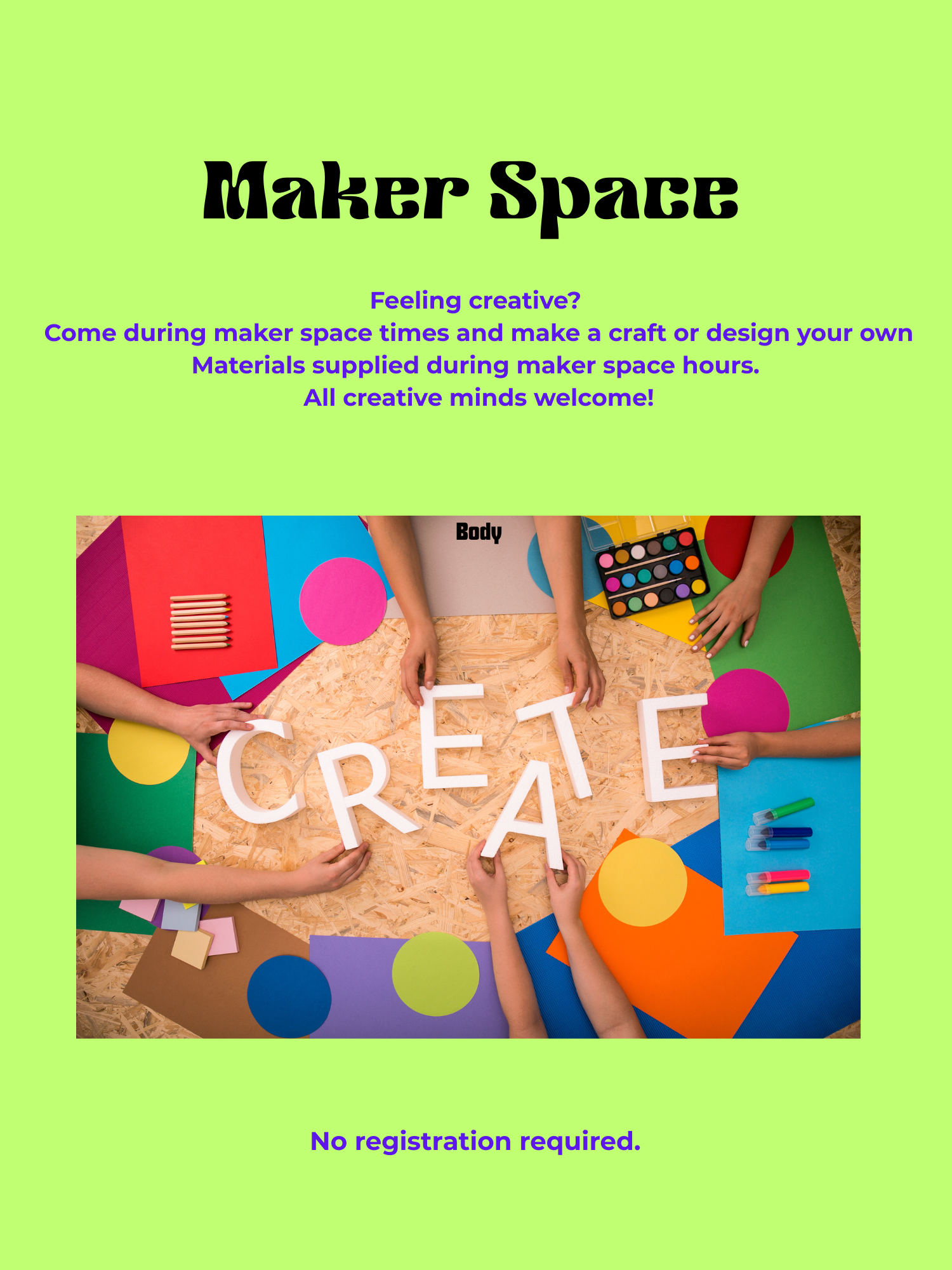 Maker Space