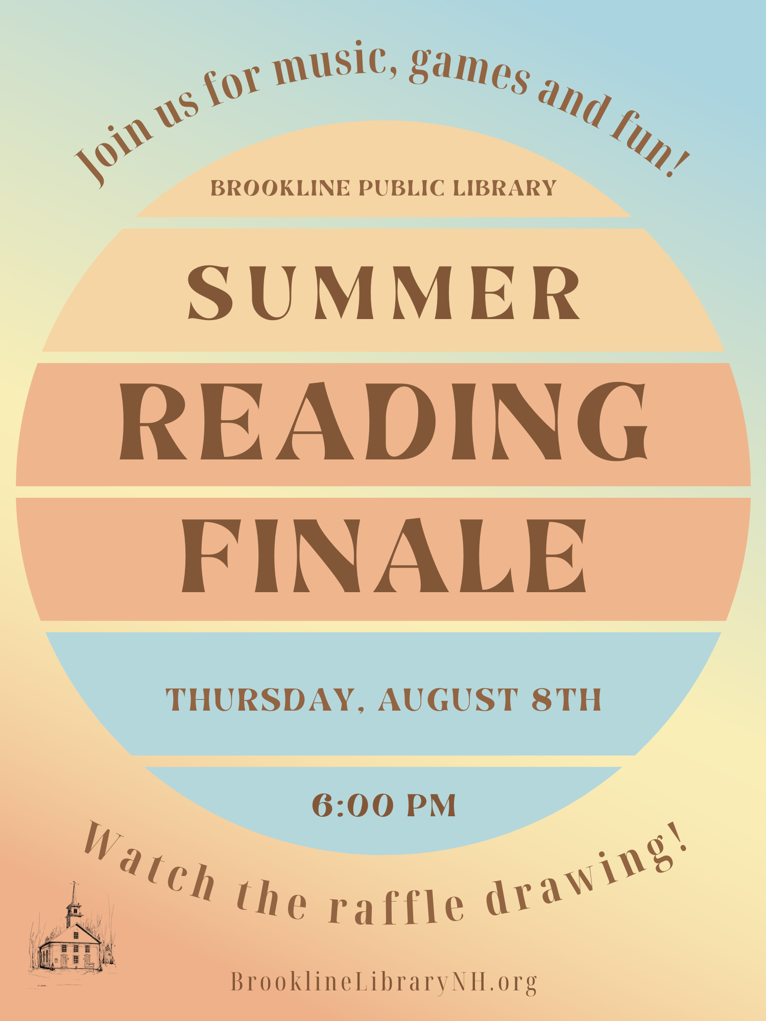 summer reading finale flyer