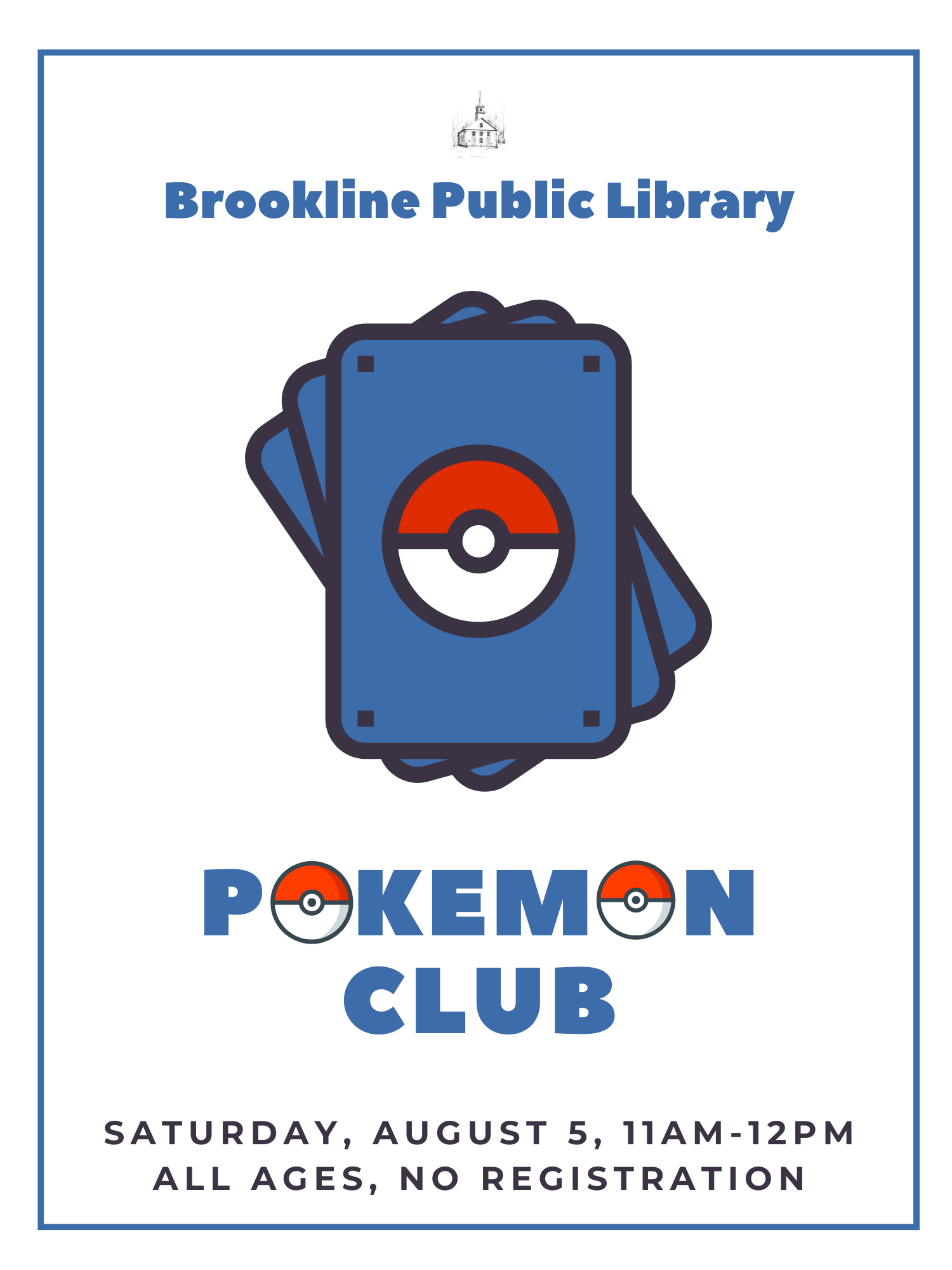 Pokemon Club Event Flyers