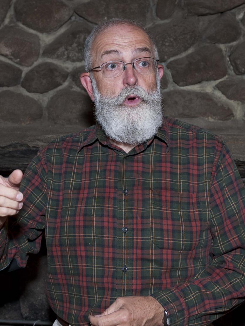 Photo of presenter Todd Goodwin in red and green plaid shirt