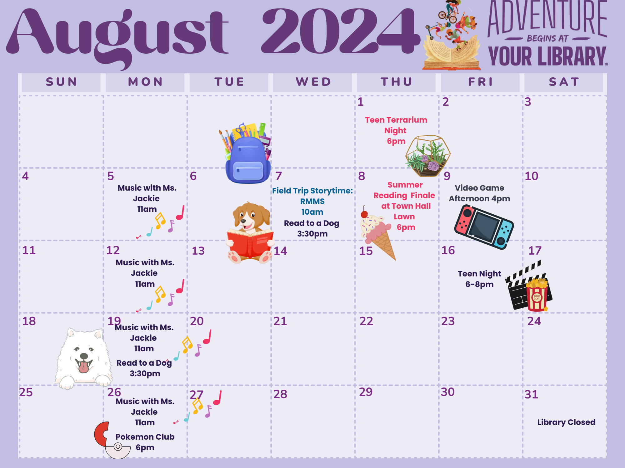 august calendar